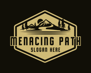 Mountain Path Camper logo design