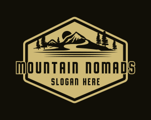 Mountain Path Camper logo design