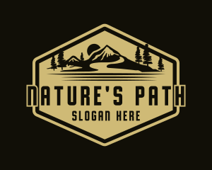 Mountain Path Camper logo design