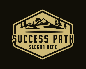 Mountain Path Camper logo design