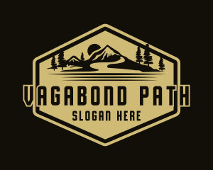 Mountain Path Camper logo design