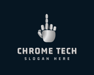 Robotic Cyborg Finger logo