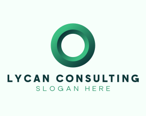 Simple Letter O Business Consulting logo design