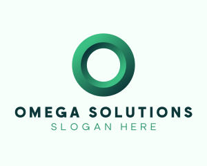 Simple Letter O Business Consulting logo design