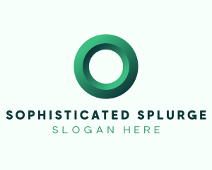 Simple Letter O Business Consulting logo design