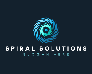 Vortex Swirl Spiral logo