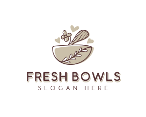 Baking Bowl Patisserie logo design