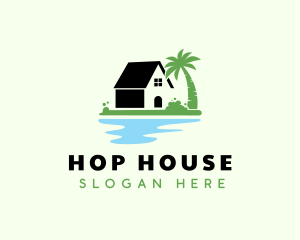 Beach House Property logo design