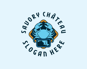 Maryland Seafood Crab logo design