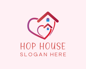 Heart House Clinic logo design