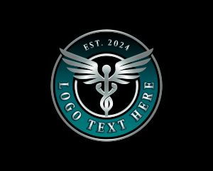 Healthcare Wings Caduceus Pharmacy logo