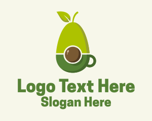 Natural Avocado Drink  Logo