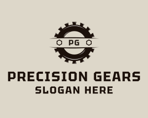 Engineering Cogwheel Gear logo design