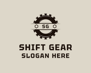 Engineering Cogwheel Gear logo design