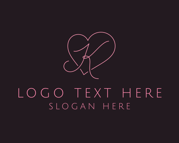 Romantic logo example 3