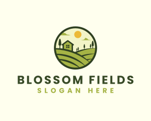 Farm Agriculture Field logo design