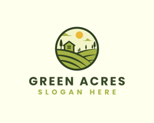 Farm Agriculture Field logo design