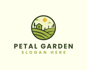 Farm Agriculture Field logo design