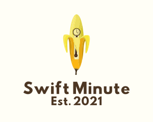 Banana Clock Tower  logo design