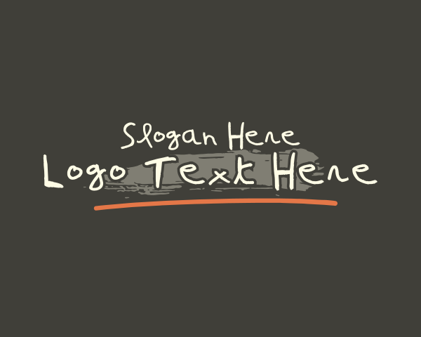 Typography logo example 3