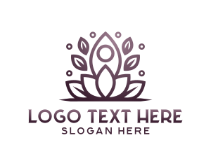 Spiritual Yoga Lotus logo