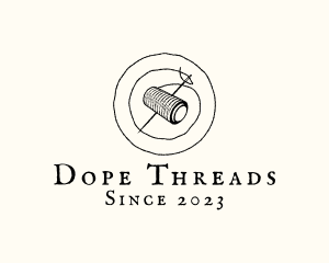 Needle Thread Sewing logo design