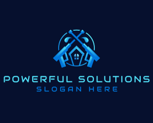 Power Washing Hydro Cleaning logo design