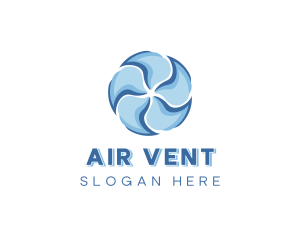 Air Conditioning Fan Ventilation logo