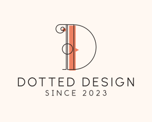 Interior Design Letter D logo design