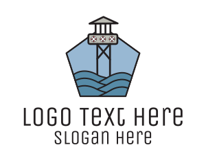 Lifeguard Tower Sea logo