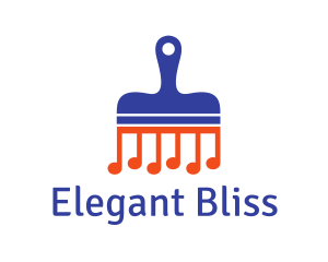 Music Paint Brush logo