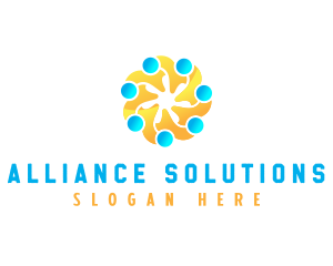 Social Welfare Community Team logo design