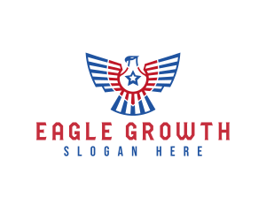 Eagle Veteran Pilot logo design