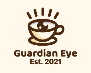 Brewed Coffee Eye logo design