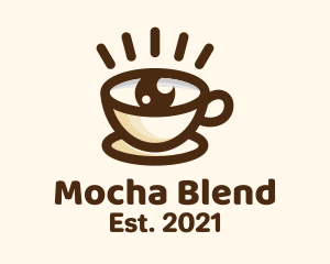 Brewed Coffee Eye logo design