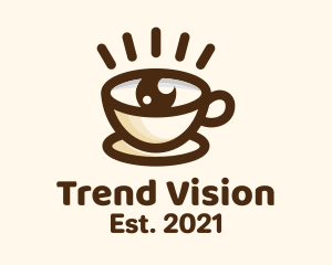 Brewed Coffee Eye logo design