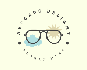 Beach Fashion Sunglass logo design