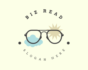 Beach Fashion Sunglass logo design