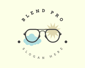 Beach Fashion Sunglass logo design