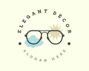 Beach Fashion Sunglass logo design