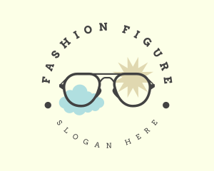 Beach Fashion Sunglass logo design