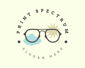 Beach Fashion Sunglass logo design