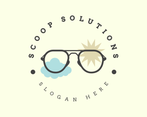 Beach Fashion Sunglass logo design