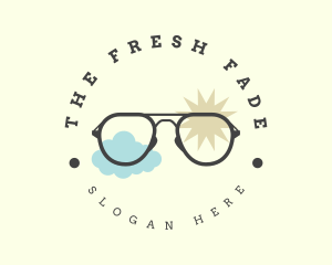 Beach Fashion Sunglass logo design