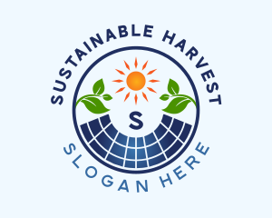 Sustainable Solar Panel logo