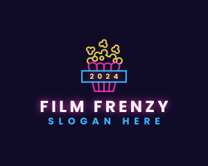 Neon Light Popcorn logo