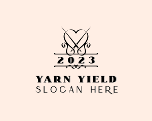 Needle Thread Yarn logo design