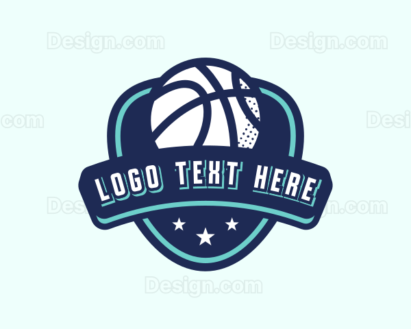 Basketball Sport League Logo