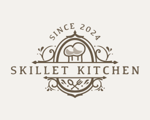 Gourmet Cuisine Restaurant logo design