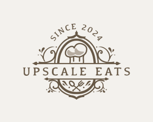 Gourmet Cuisine Restaurant logo design